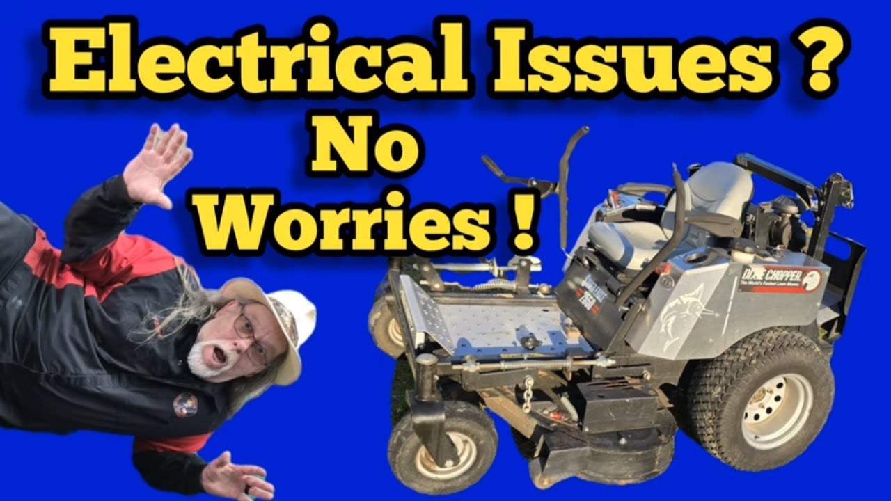 Mower Won’t Start? How to Test Electrical Parts on a Zero Turn Mower or Riding Mower
