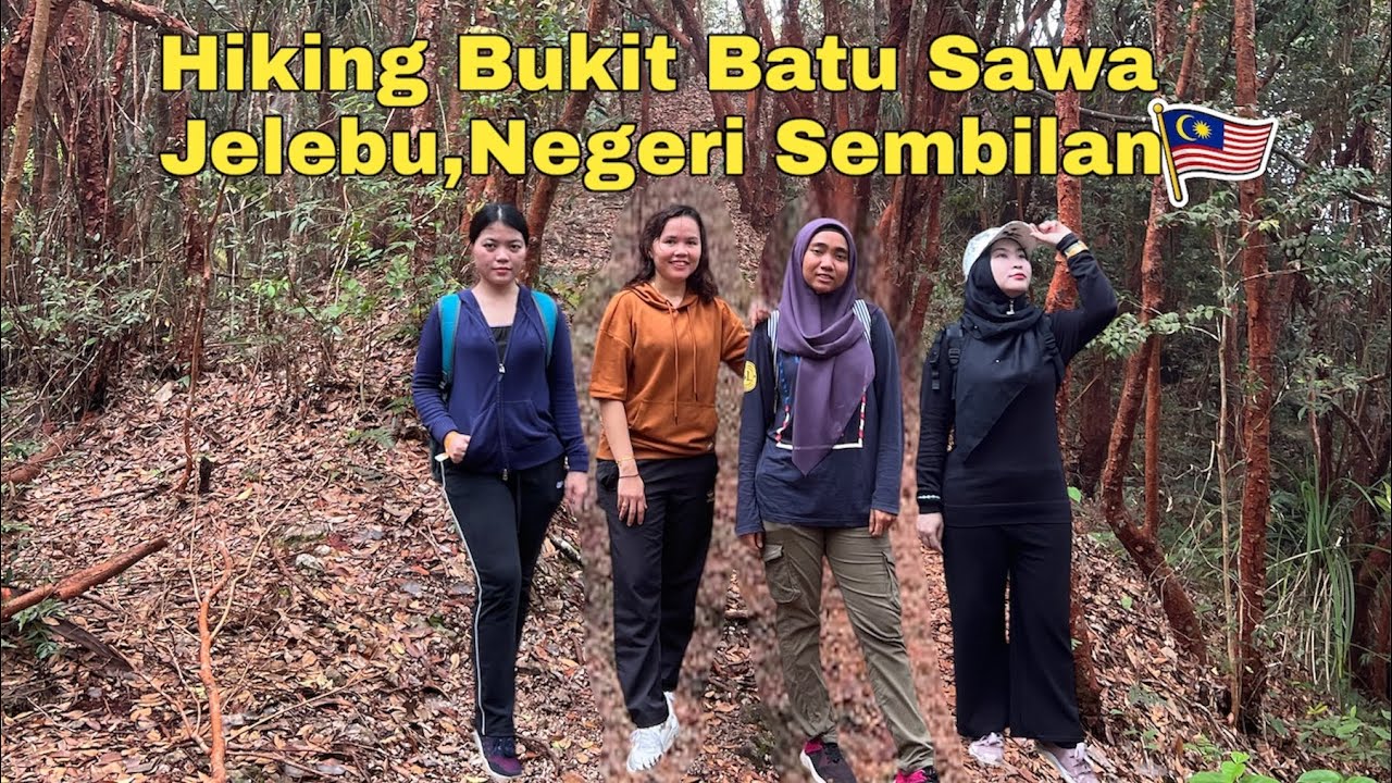 Seram Guys Hiking di Bukit Batu Sawa,Jelebu,Negeri Sembilan.Red Forest at 333,33M.Malaysia.Tkivlog.