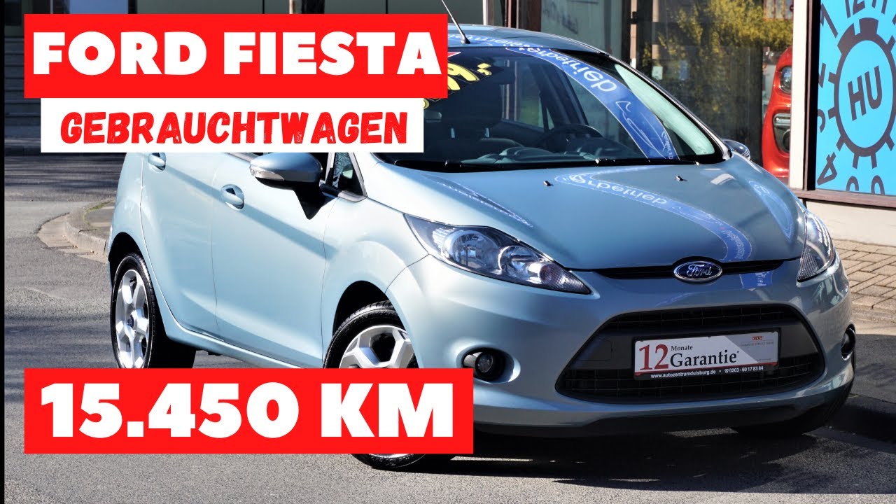 Ford Fiesta 1.25 erst ➡️15.450 Km❗️ aus 1.Hand | Klimaanlage | Gebrauchtwagen |