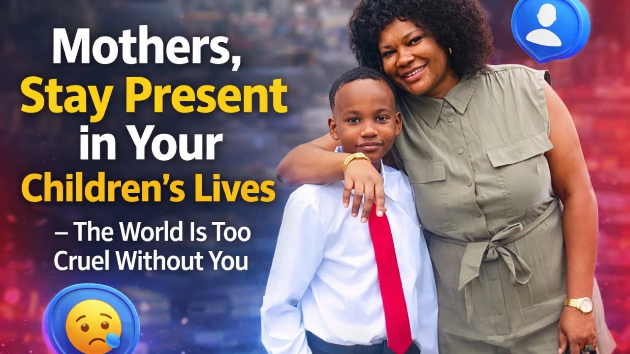 Mothers, Stay Present in Your Children’s Lives – The World Is Too Cruel Without You