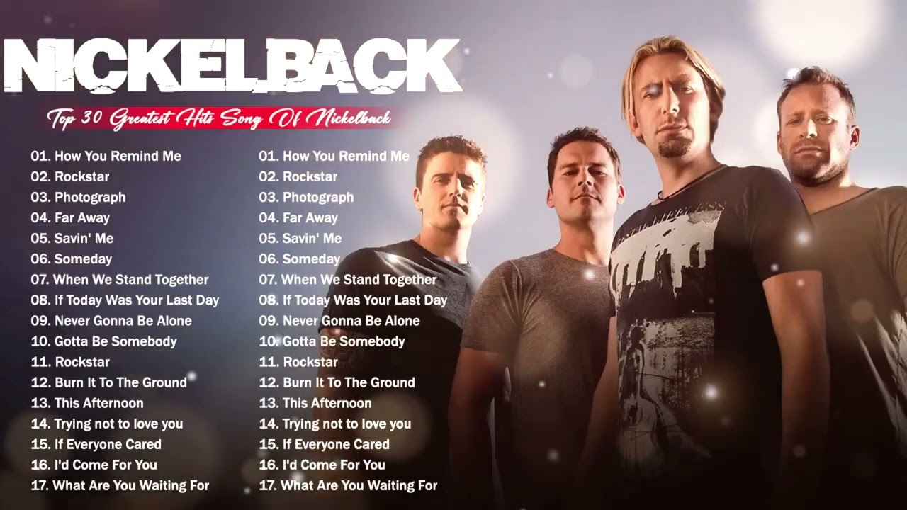 Nickelback Greatest Hits Full Album || Best Nickelback Songs 2024