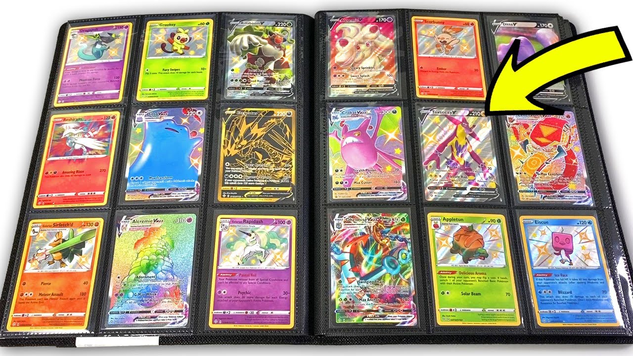 MY SHINING FATES POKEMON BINDER! Do I Have A 100% Complete Set After Opening Packs Of Cards?