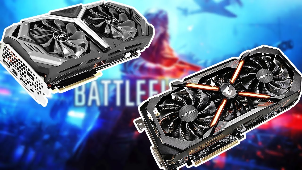 RTX 2070 vs GTX 1080 Ti - Battlefield V (2K, 4K)