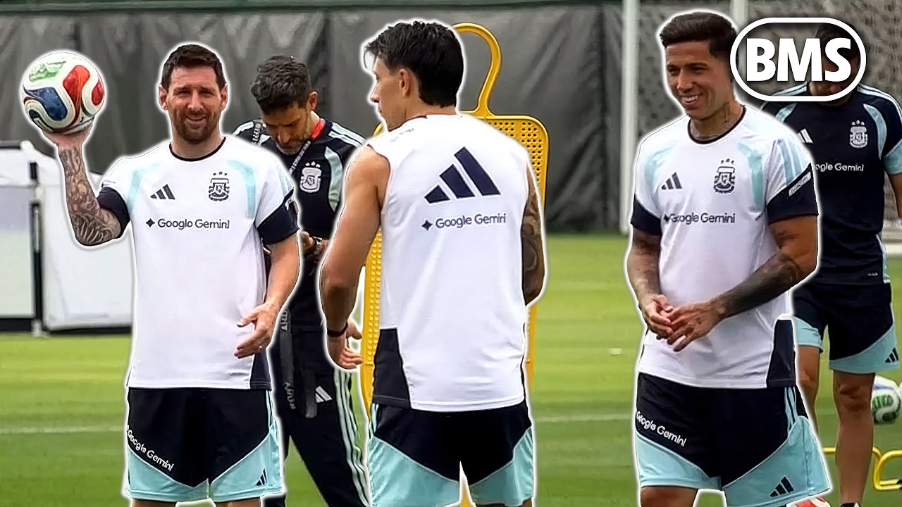 MESSI TRAINS WITH ARGENTINA! ⚡ Argentina v Algeria 🏆 2026 FIFA World Cup