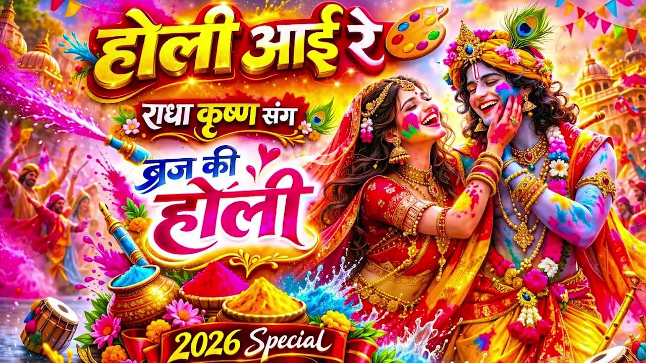 2026 के होली भजन | Nonstop Holi Bhajan 2026 | Radha Krishna Holi Bhajan | 2026 Holi Bhajan