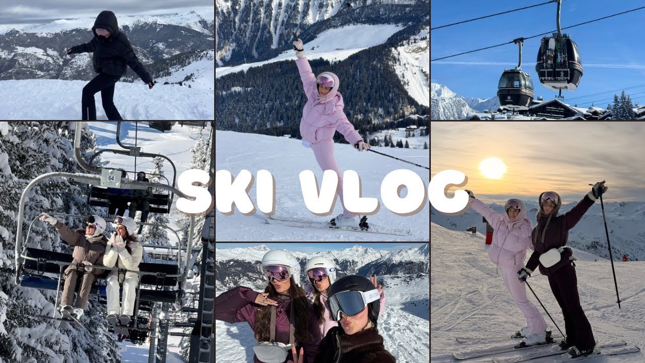 I faceplanted on camera🫣 SKI VLOG🎿🤍
