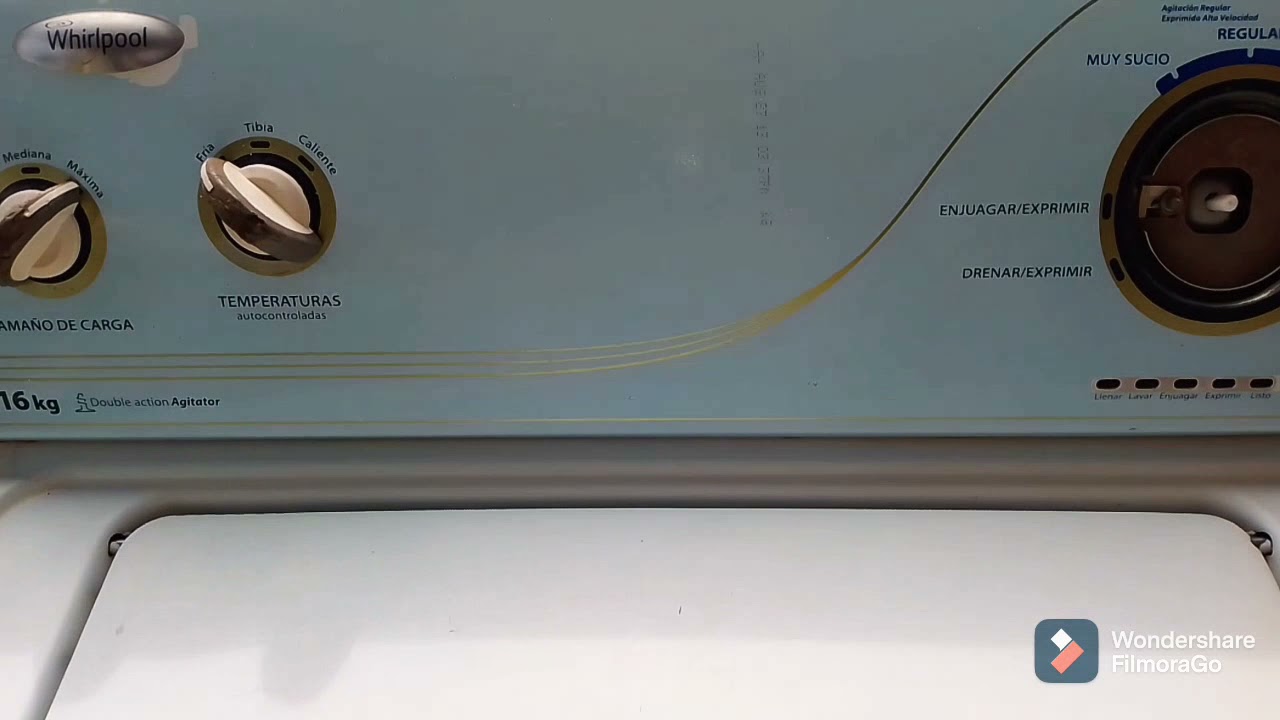 Cambiando botón de encendido a lavadora Whirlpool...👍