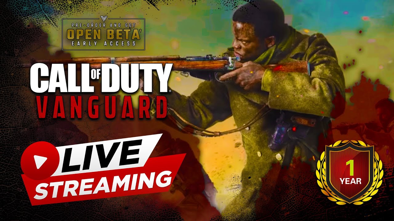 🔴1 Year Anniversary!! & Some PC Beta! ● Call of Duty: Vanguard