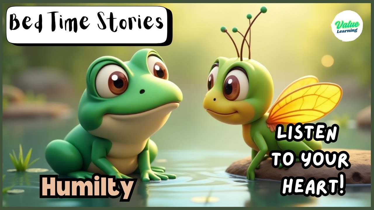 Be Humble & Listen: Freddy the Frog’s Gentle Lesson: Humility for Kids Bedtime Moral Stories | Ep 11