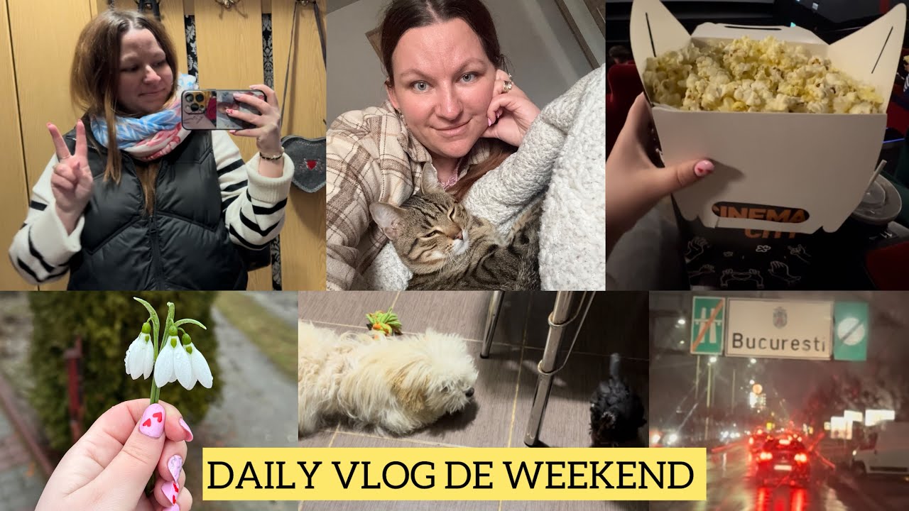 DailyVlog🎀Weekend la țară| La îngerașul nostru| La biserică | Timp cu familia | La film | În vizită 