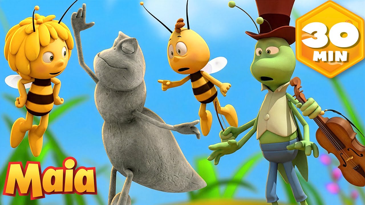 La festa di carnevale di Maia 🪩 L'Ape Maia 🐝 | Compilazione di Clip | Cartoni animati per bambini
