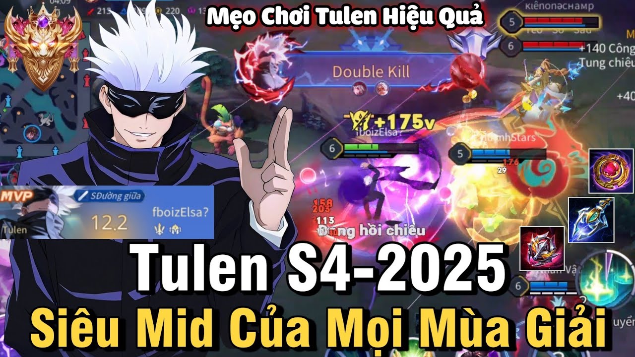 Tulen S4-2025 Lien Quan Mobile | How to Play, Build Items, Badges, Gems for Tulen S4 2025 Mid