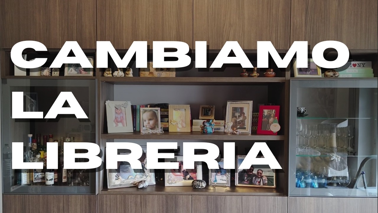 Cambiamo la libreria in sala 📖📚