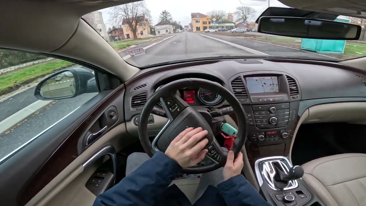 OPEL INSIGNIA 2.0 CDTI AUTOMATIC POV ASMR Onboard City Drive HD Video