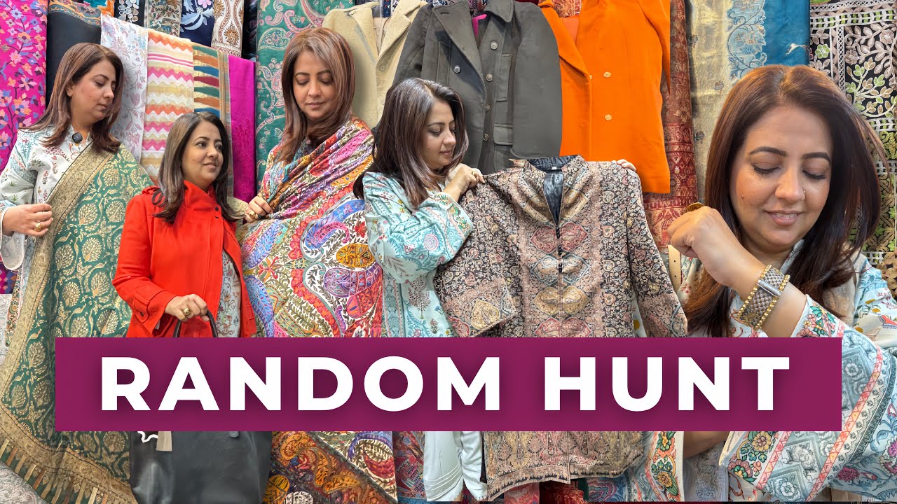 Spotted Kyseria Shawl Suits|Amazing Do Rukhi Shawl|Premium Brass Jewellery|Shopping For Winter Coat