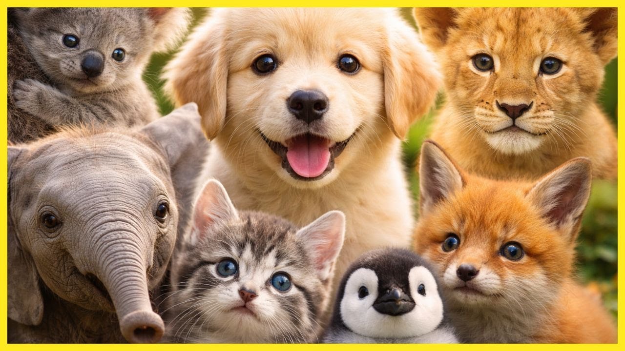 ANIMALES TIERNOS BEBE QUE DERRITEN CORAZONES