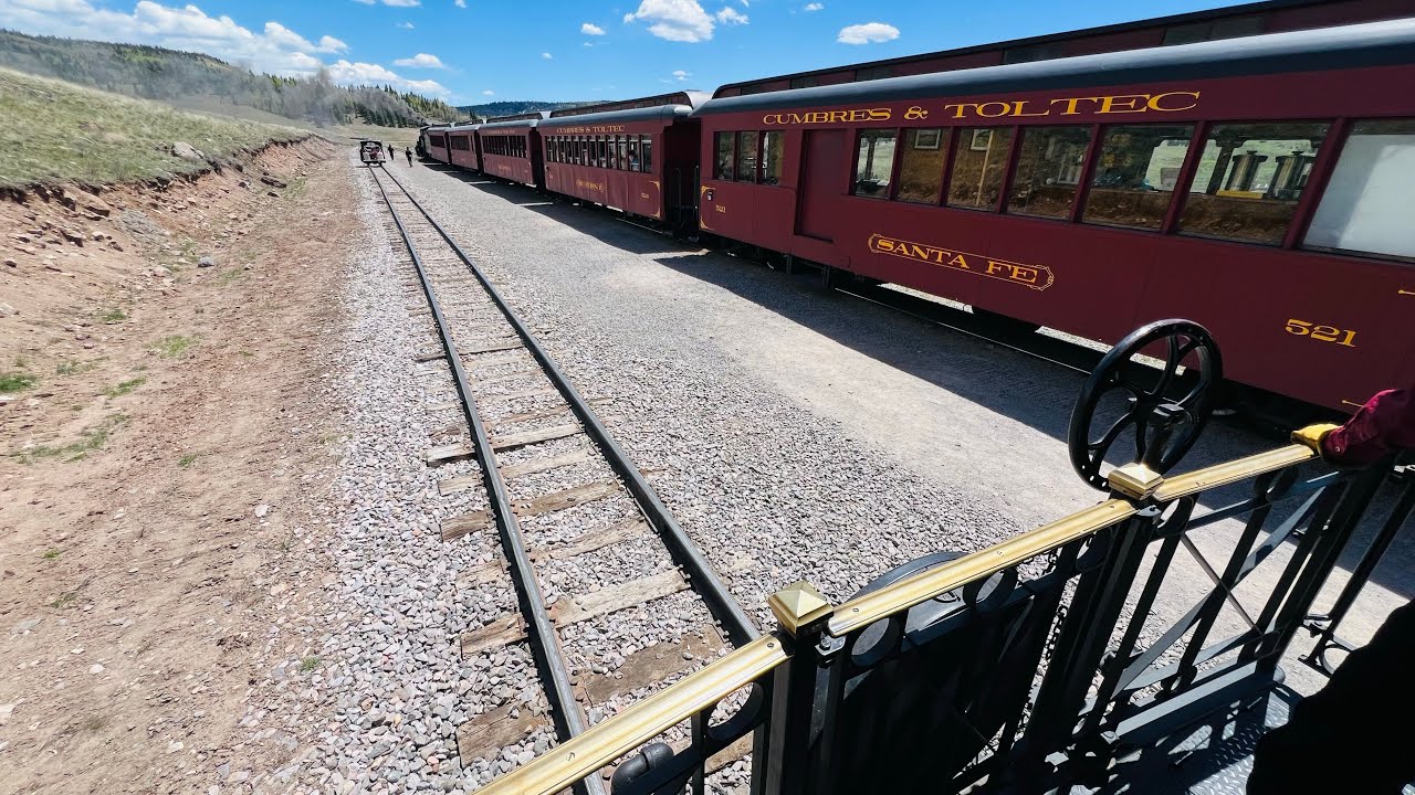 CUMBRES & TOLTEC SCENIC Railroad NARROW GAUGE, OSIER to CUMBRES, Colorado, May 30, 2024