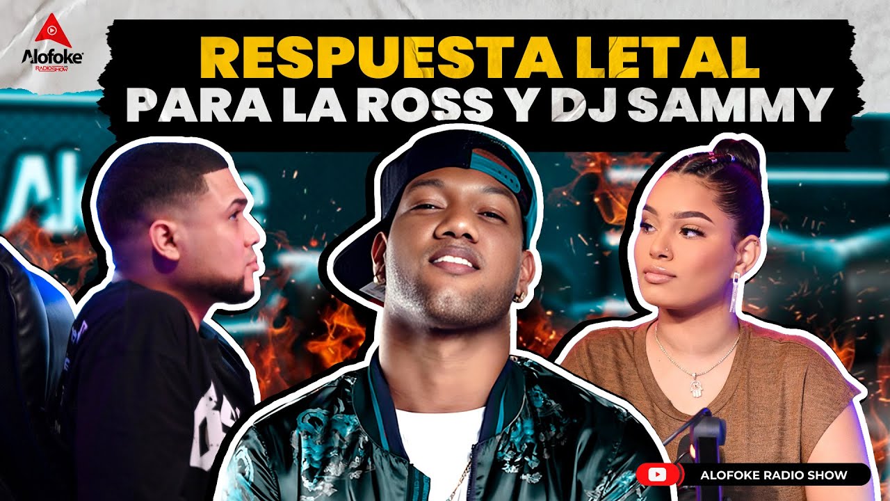 SUPER KENNY CON PAPELES EN MANOS, RESPUESTA PARA LA ROSS MARIA & DJ SAMMY (ALOFOKE RADIO SHOW LIVE)