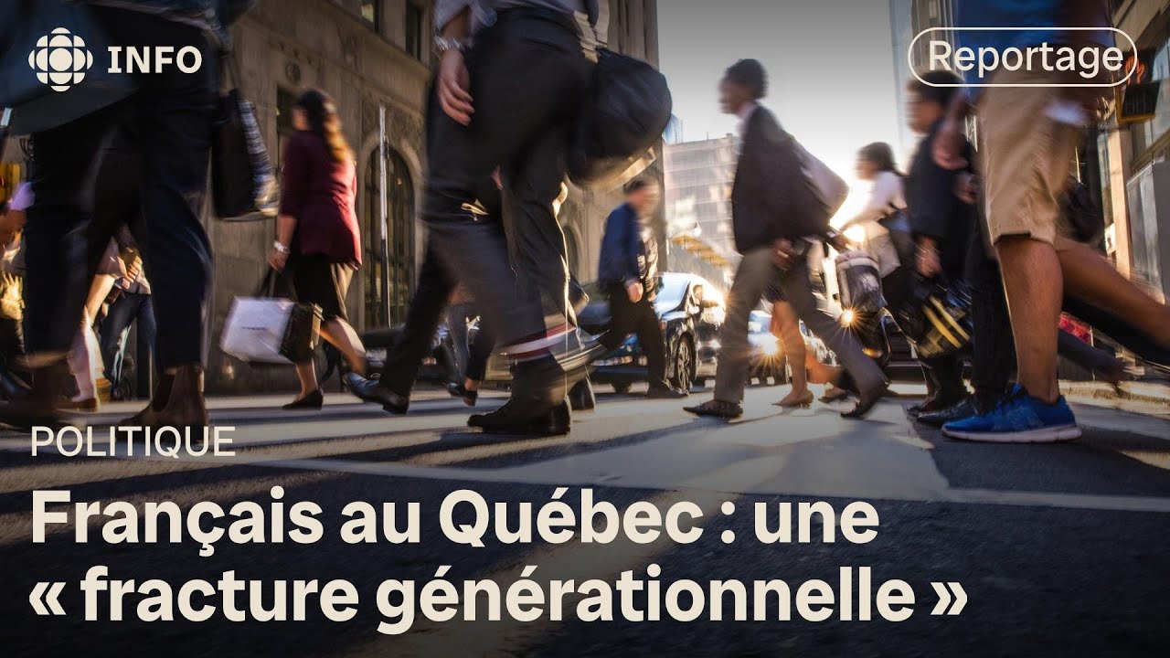 Langue française au Québec : l’anglais progresse chez les jeunes