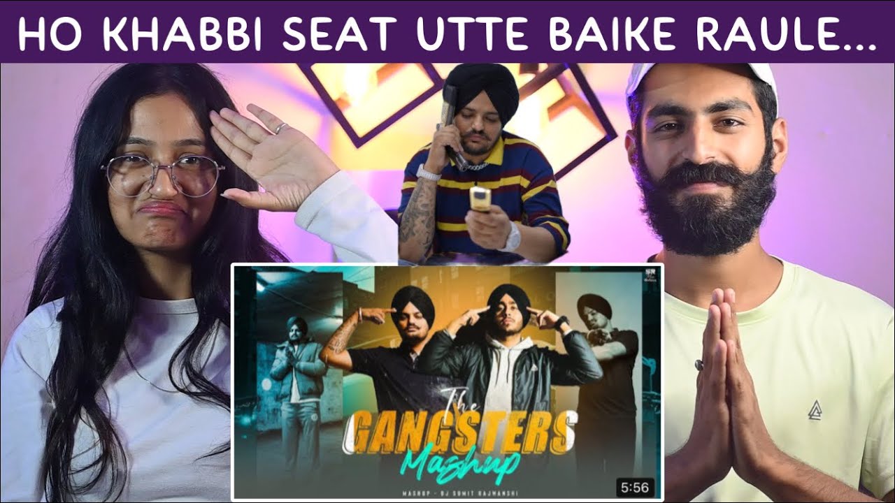 Reaction On : The Gangster Mashup | Sidhu Moose Wala X Shubh | @SRMusicOfficial101 | Beat Blaster