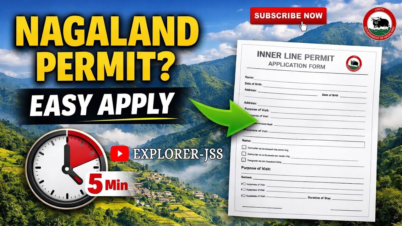 Nagaland Inner Line Permit (ILP) &ndash; Online Application | Domestic Tourist