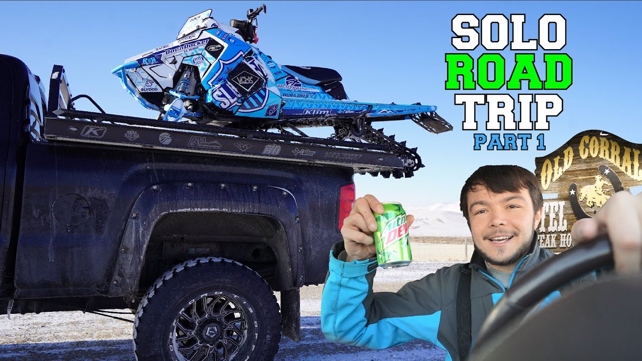 Riding in a New State Each Day! - Snowmobiling Solo Road Trip 2021 (PART 1)