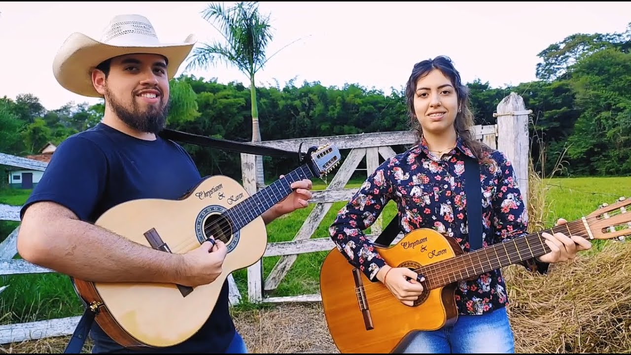 Pescador e Catireiro - Chrystiann e Karen (Cacique e Pajé)