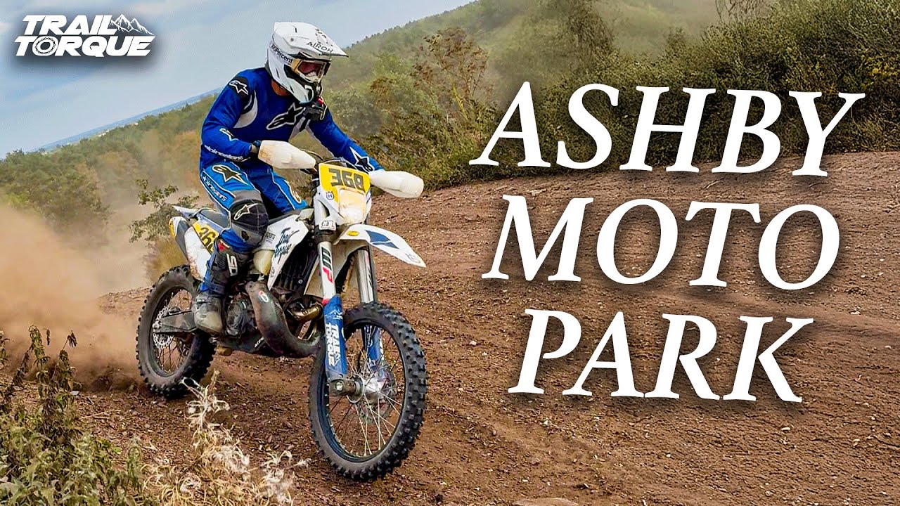 Full Woods, Enduro & Motocross Track at Ashby Moto Park | Husqvarna TE300i (4K)