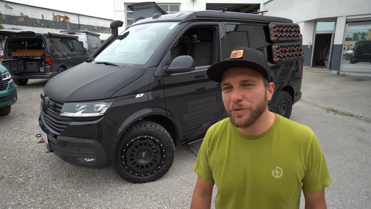 Campervan Wohnmobil aus Österreich: easygoinc Roamer T6.1 Black Edition. Handwerklich 1