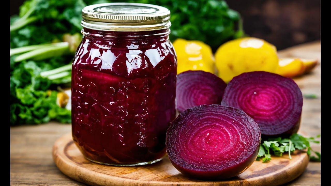 🌈 Quick Pickled Beetroot Recipe with White Vinegar | Easy and Flavorful 🍽️