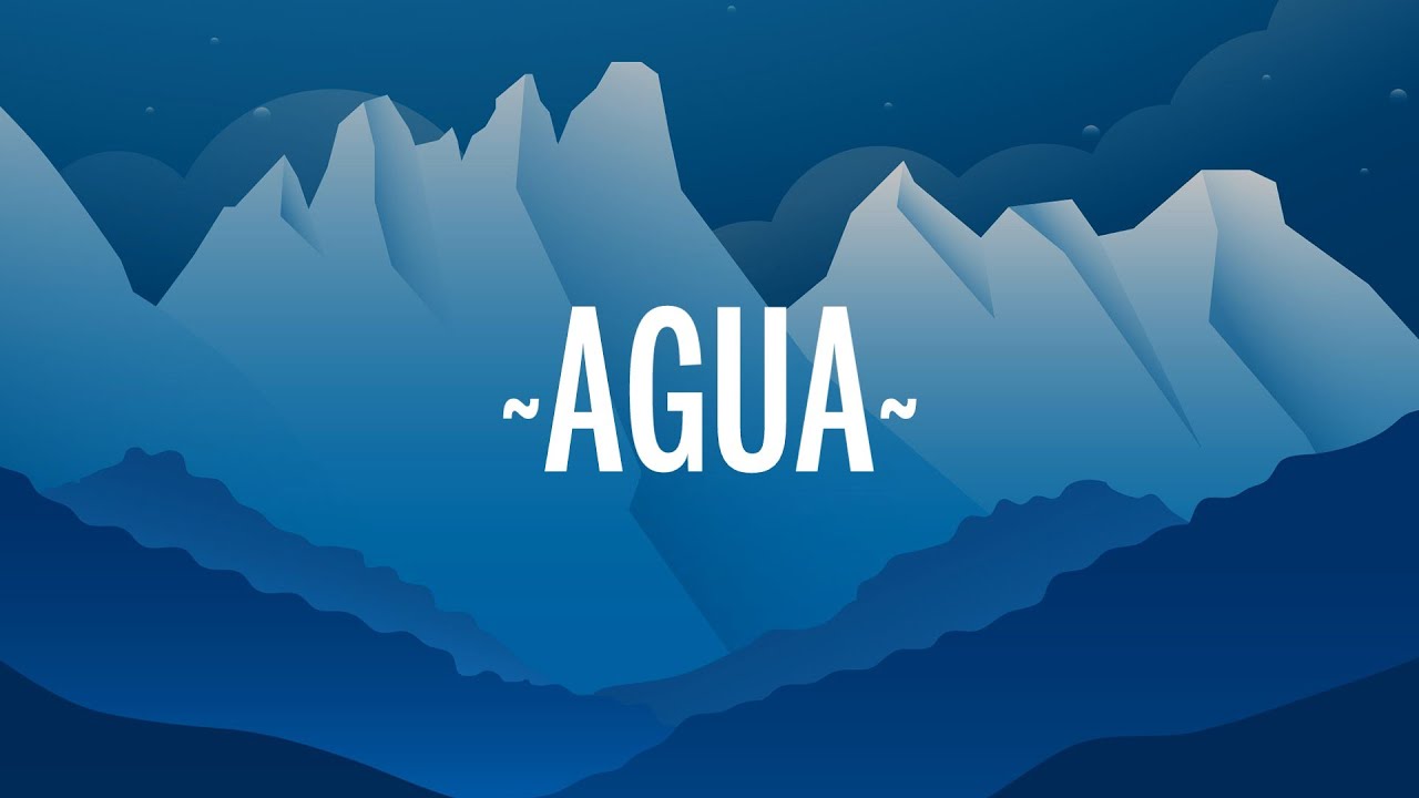 Tainy, J Balvin - Agua (Letra/Lyrics)