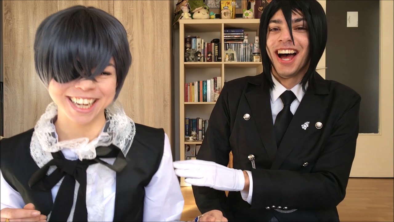 Black Butler Cosplay | Bloopers & Outtakes [Bean boozled, Blindfold]