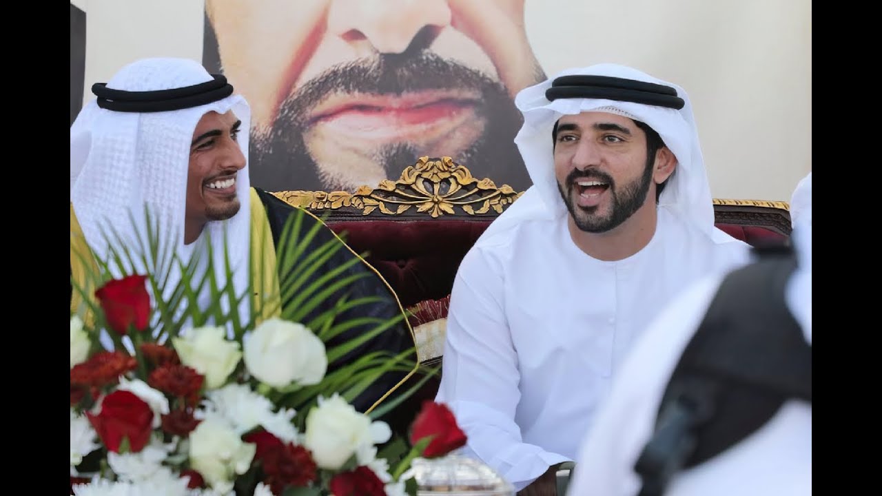 Sheikh Hamdan (فزاع 𝙁𝙖𝙯𝙯𝙖) attended a wedding reception hosted by Saeed Salem bin Hamad Al Owaisi