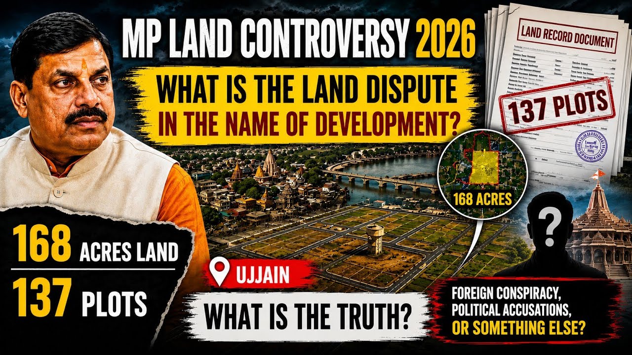 MP Land Controversy ? How CM Mohan Yadav's Family Acquired 168 Acres in Just 2 Years | Ujjain |Scam