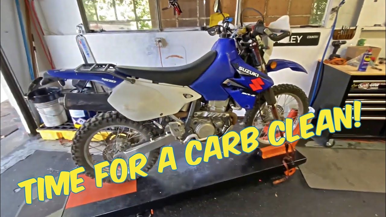 Suzuki DRZ 400 работает только с включенной заслонкой