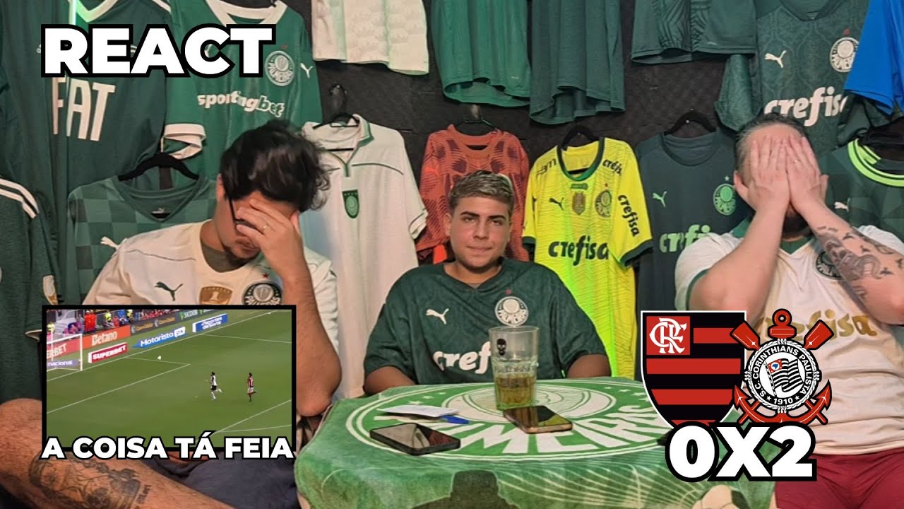 REACT FLAMENGO 0X2 CORINTHIANS | A COISA TÁ FEIA PRA NÓS! FINAL DA SUPERCOPA REI 2026