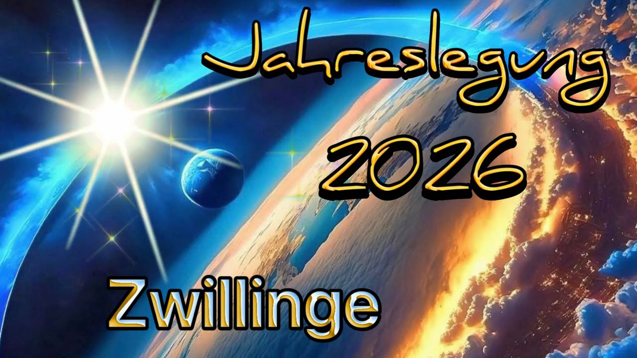 Zwillinge 2026 | Eine neue Liebe | Belastungen enden | Wunscherfüllung