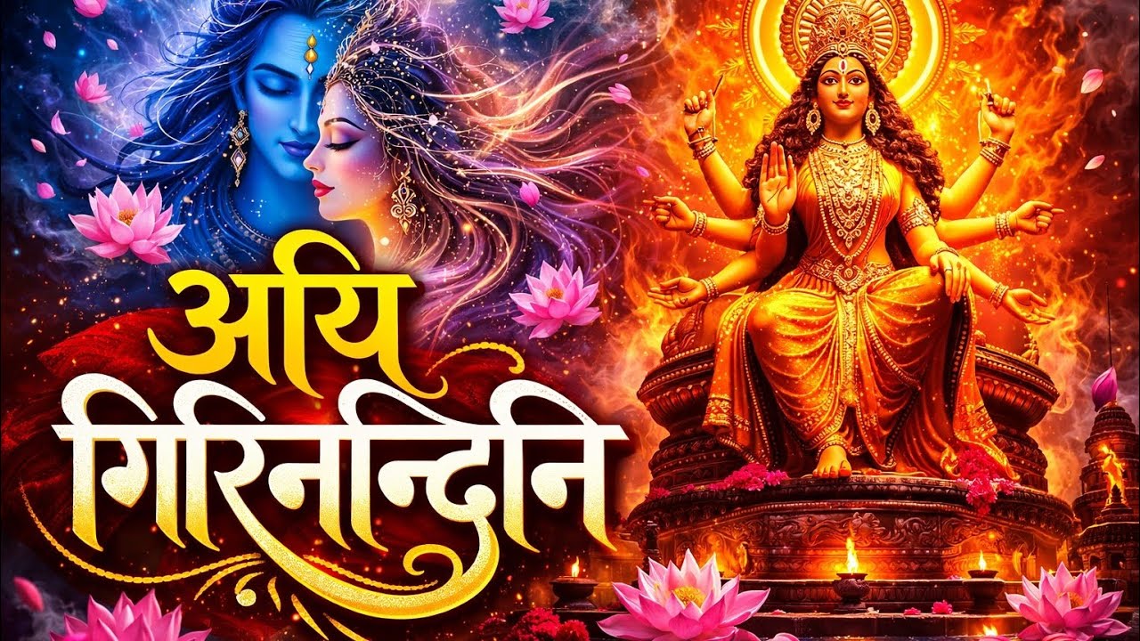 अयि गिरिनन्दिनि | Aigiri Nandini | Mahishasura Mardini Stotram | Navratri Special