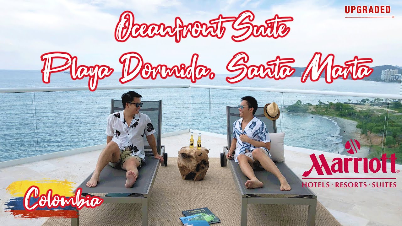 Insider Review - Santa Marta MARRIOTT Resort Playa Dormida ( Oceanfront Suite Tour and Review)