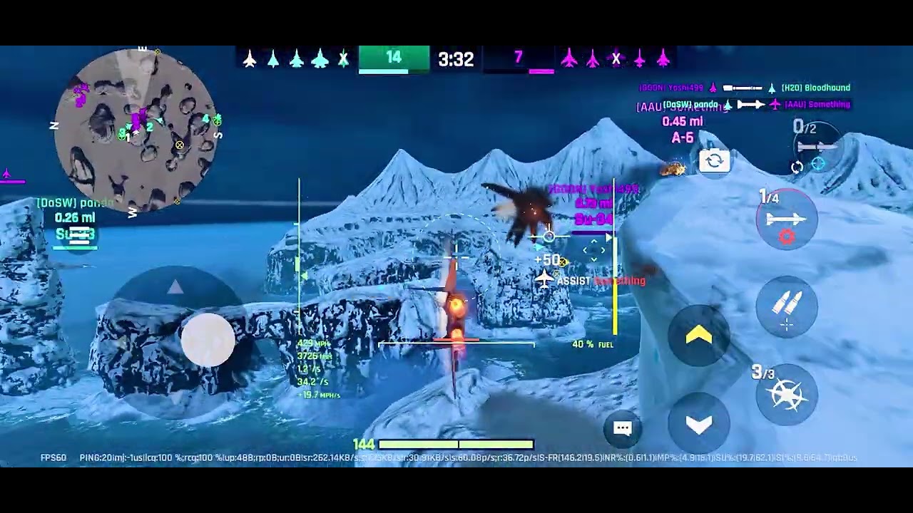 MiG-29 Fulcrum shredding in Metalstorm