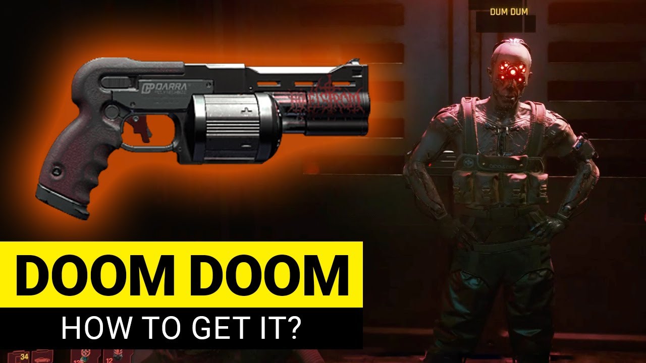 ПОЛУЧИТЕ ПИСТОЛЕТ DOOM DOOM в Cyberpunk 2077 — Расположение культового револьвера!