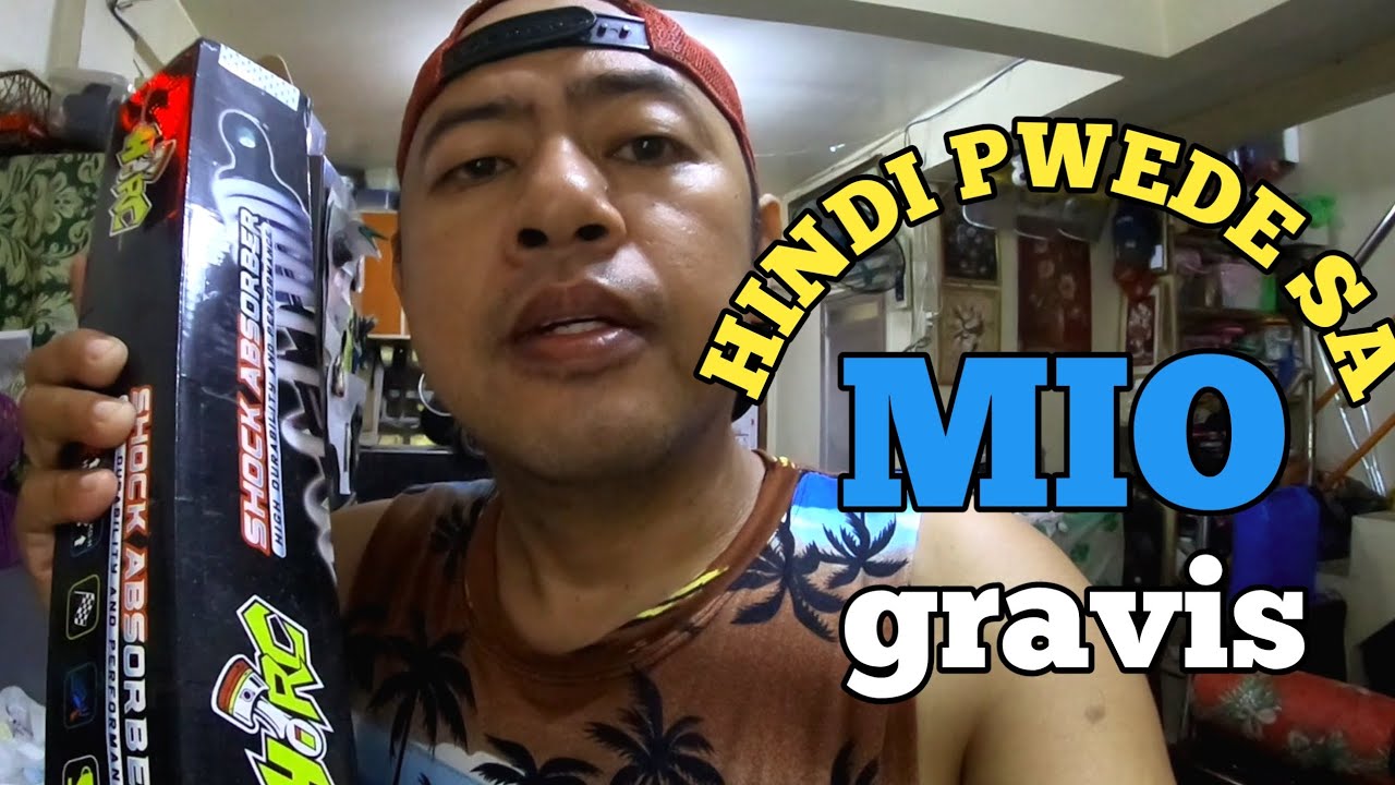 mio gravis rear shock hindi kasya sa 130/70 na gulong. 