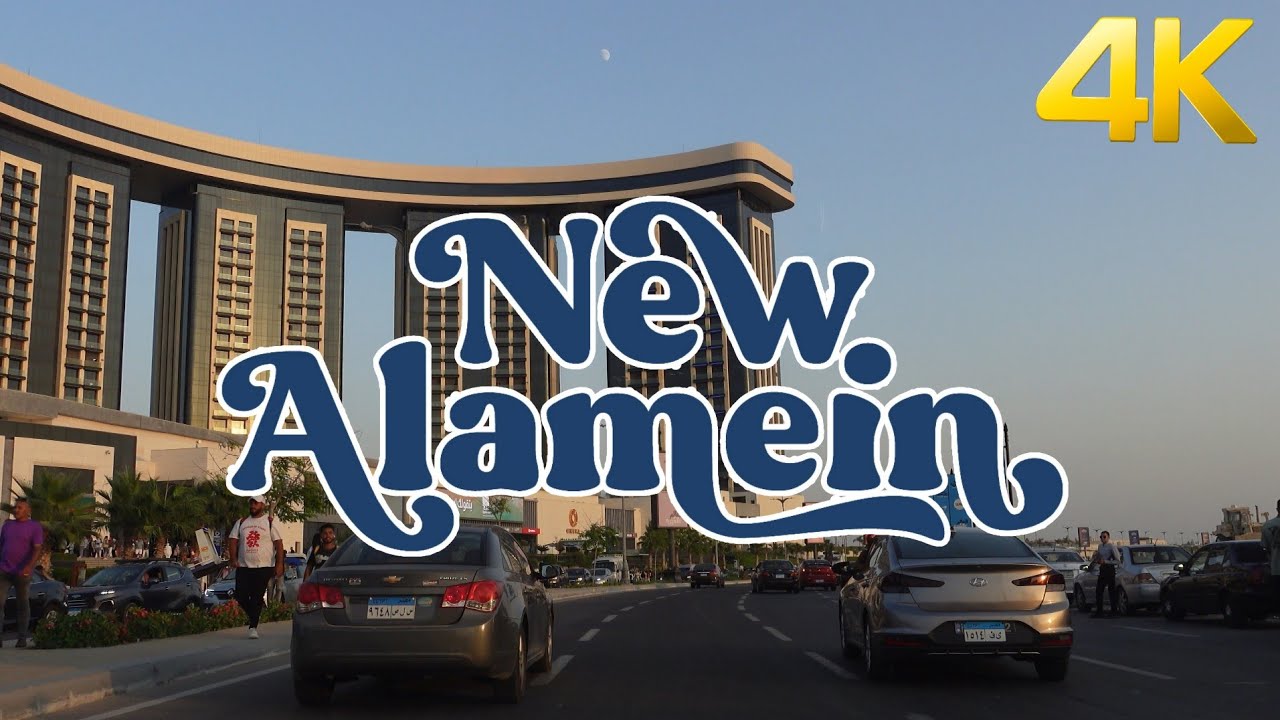 مدينة العلمين الجديدة في مصر | New Alamein, Egypt (4K UHD) - Beautiful Coastal City