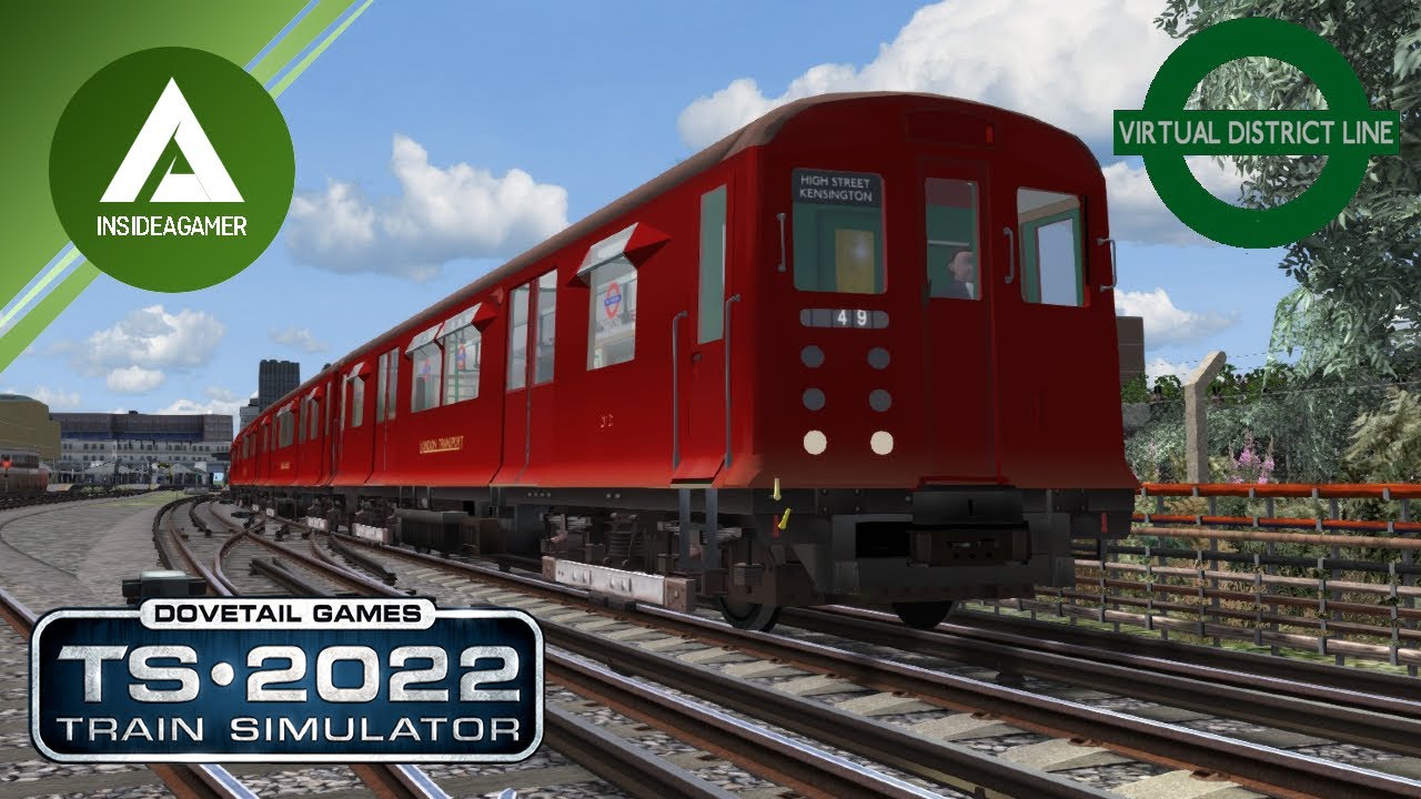 Virtual District Line Phase 3 - Training With R49 Stock - Train Simulator 2022
