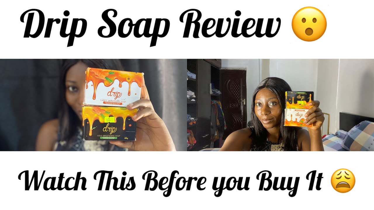 DRIP SOAP REVIEW / Perfect For All Skin// My Honest Review #skincare #soapreview #skincarereview