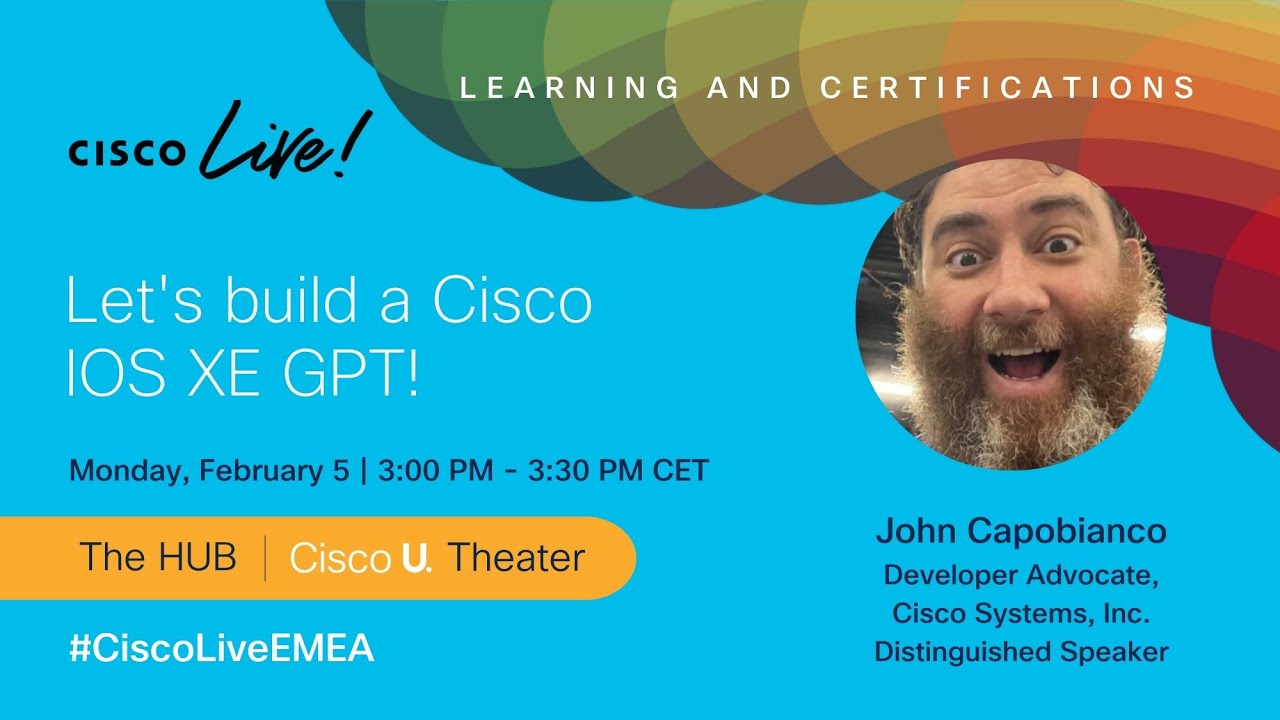 Let's build a Cisco IOS XE GPT!