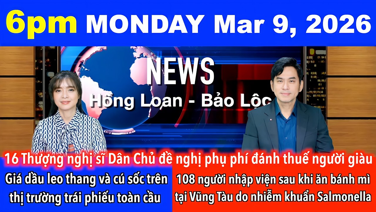 🇺🇸Mar 9, 2026 Bộ trưởng Mỹ: sẽ tăng cường tấn công tới khi Iran sụp đổ, Mỹ phải buộc Iran đầu hàng