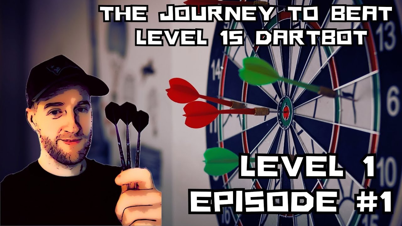 The Journey to beat Dartbot Level 15 - Level 01 Episode #1