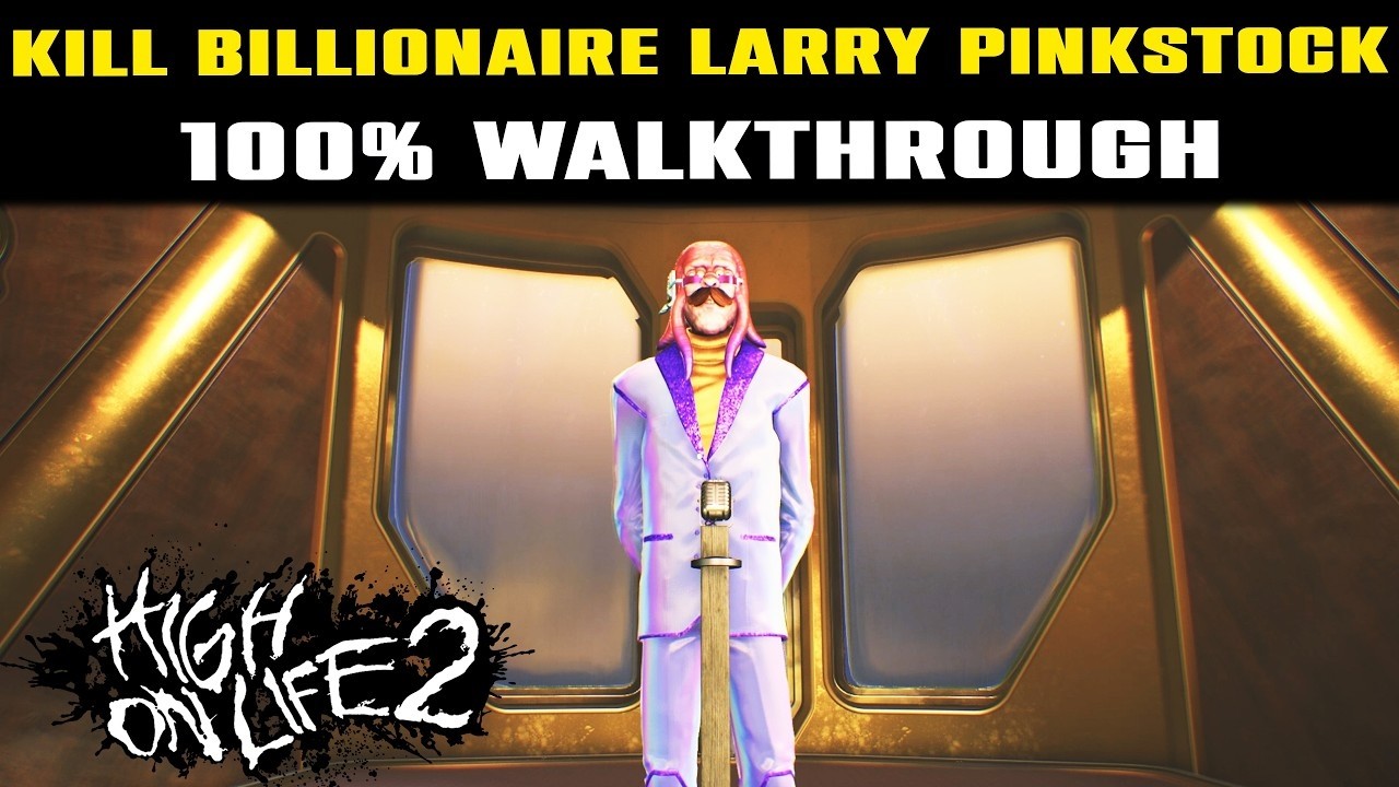 Kill Billionaire Larry Pinkstock Walkthrough