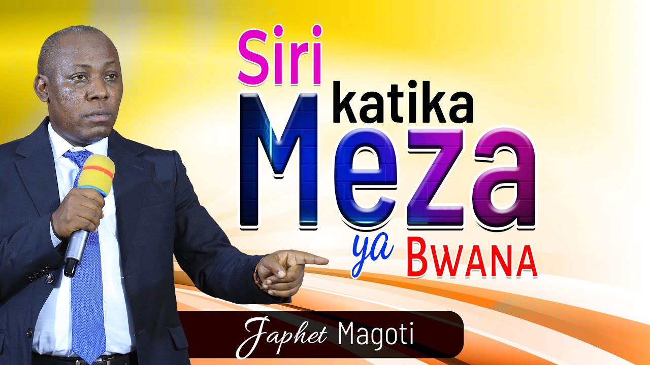 🔴#Live: NGUVU YA MEZA YA BWANA - Japhet Magoti